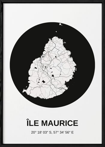 Affiche Île Maurice