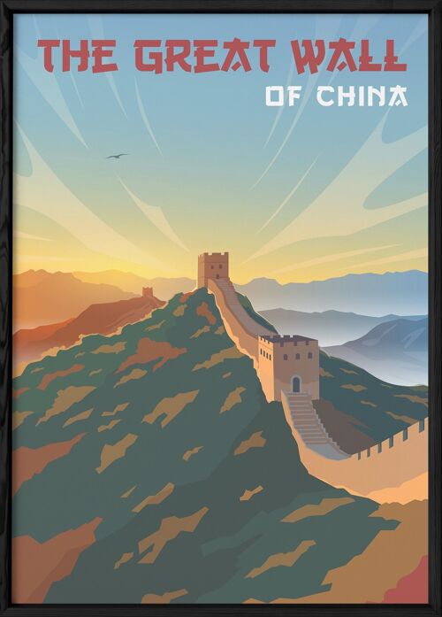Affiche Grande Muraille de Chine