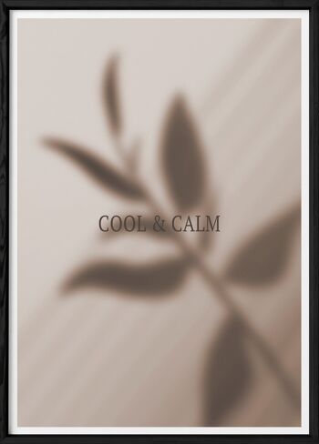 Affiche Cool and Calm