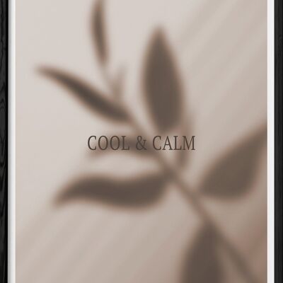 Affiche Cool and Calm