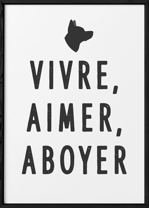 Affiche Vivre