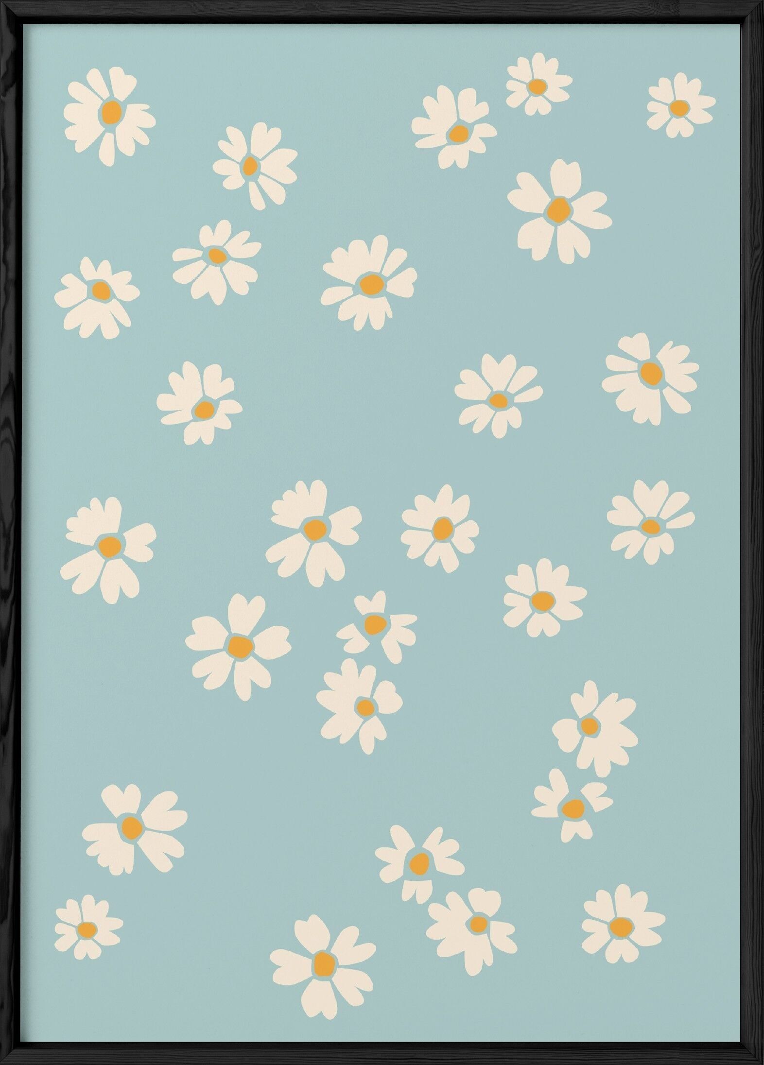 Poster di fiori astratti 3