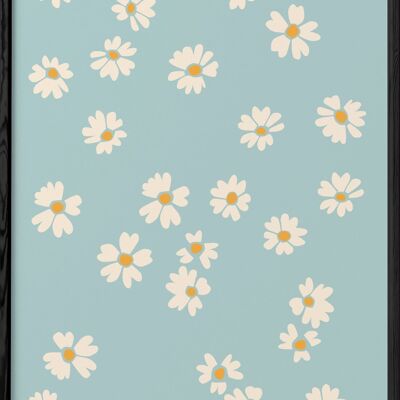 Abstract Flower Poster 3