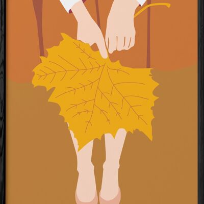 Affiche Abstract Autumn 1