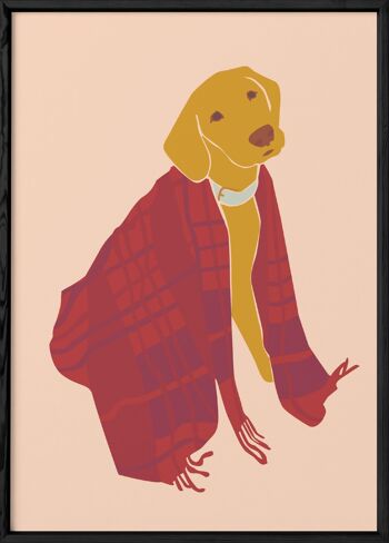 Affiche Abstract Dog 1