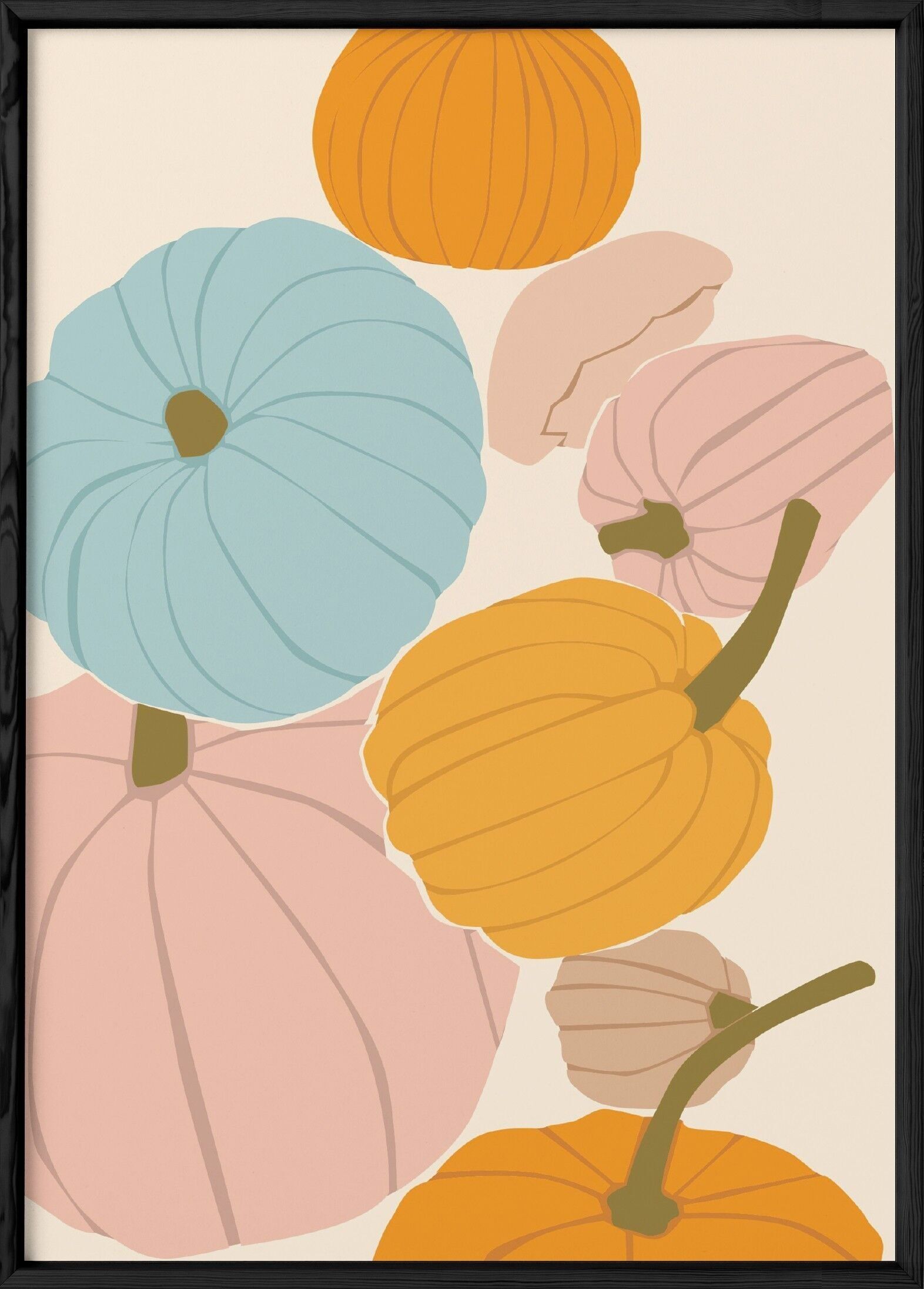 Poster Astratto Autunno 3