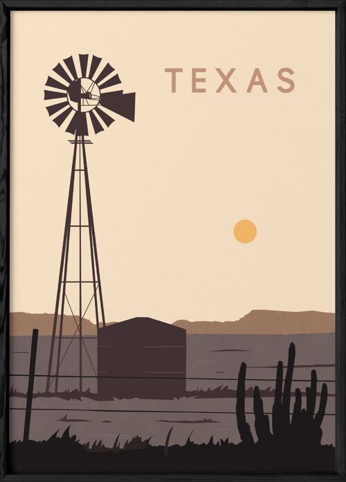 Affiche Texas