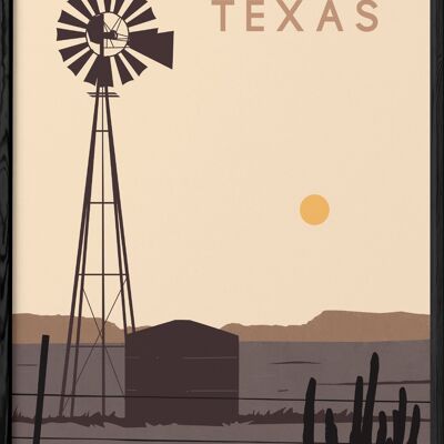 Affiche Texas