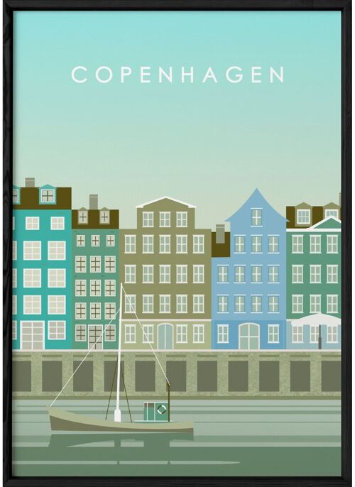 Affiche   Copenhague