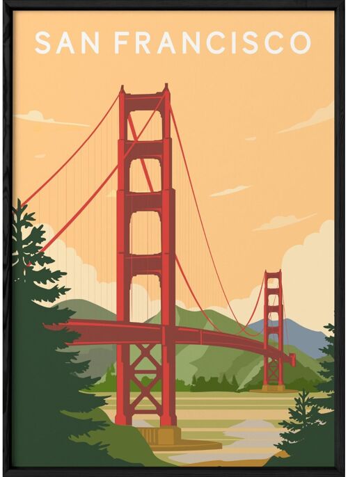 Affiche San Francisco 2