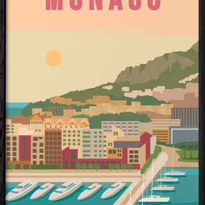 Monaco-Plakat