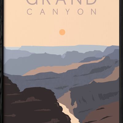 cartel del gran cañón