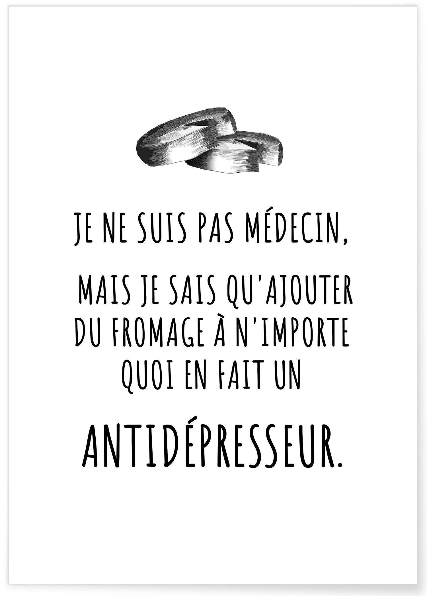 Póster No soy médico - humor