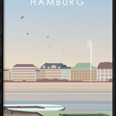 Affiche Hamburg
