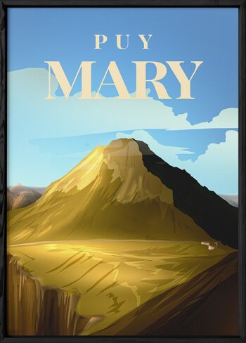 Affiche illustration du Puy Mary 3
