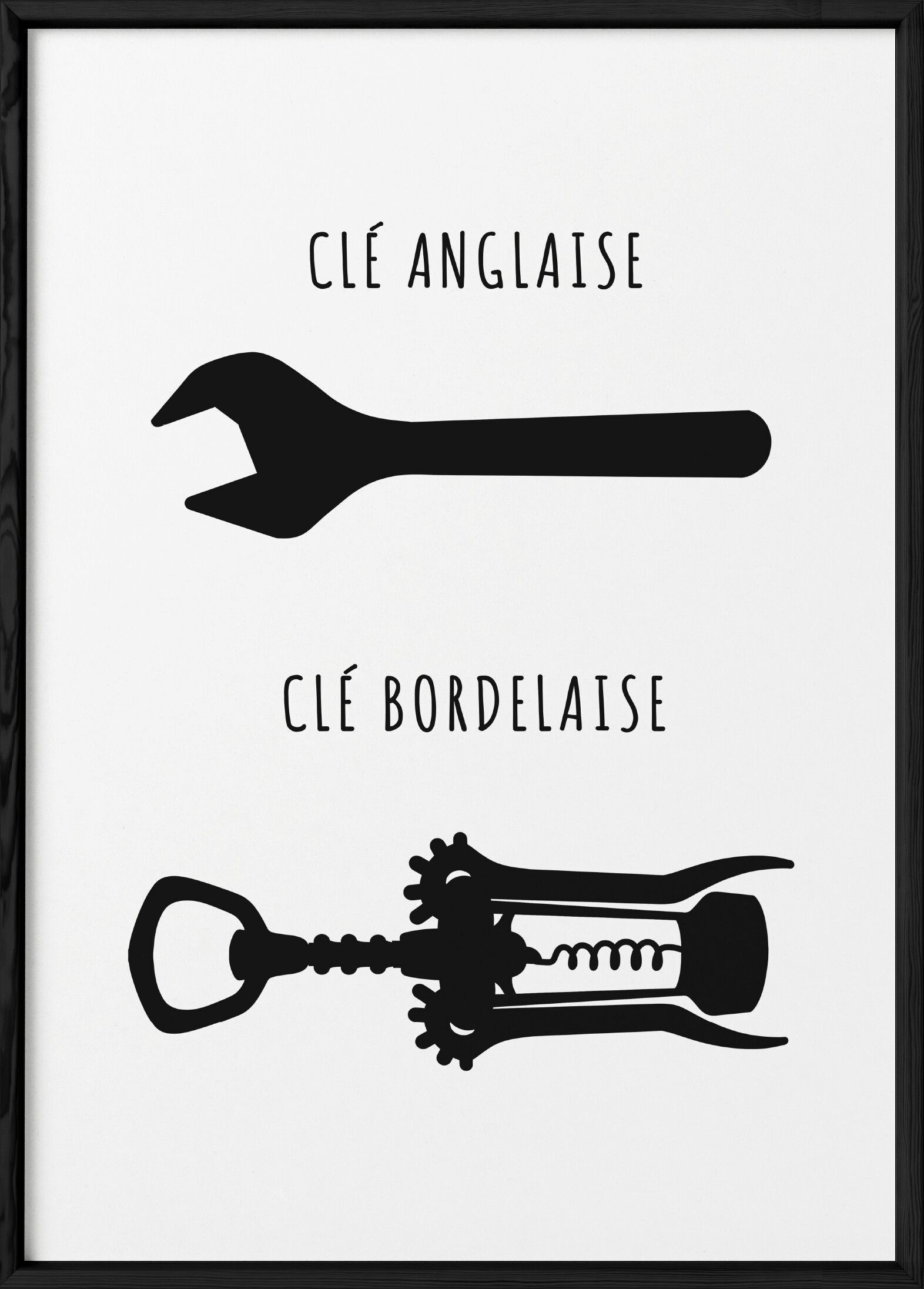 Manifesto chiave bordeaux