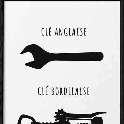 Affiche Clé Bordelaise