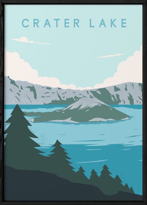 Affiche  Crater Lake