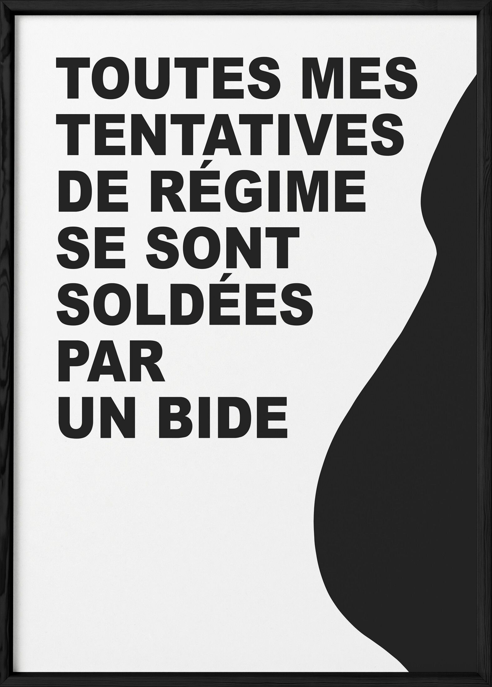 Plakat "Die Biegung"