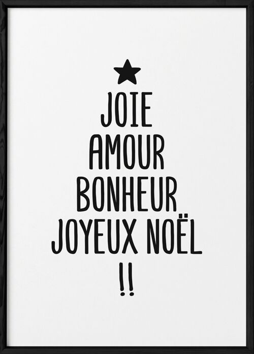 Affiche  Joyeux Noël