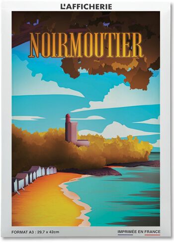 Affiche illustration de Noirmoutier 2