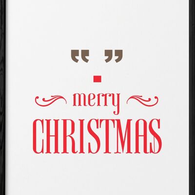 Affiche Merry Christmas