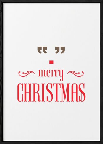 Affiche Merry Christmas
