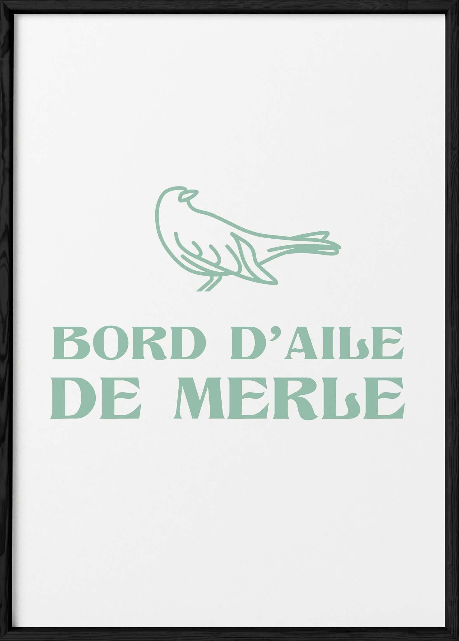 Manifesto del bordo dell'ala