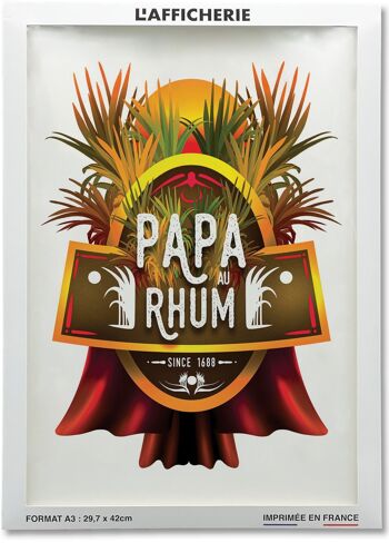 Affiche Papa au rhum 2