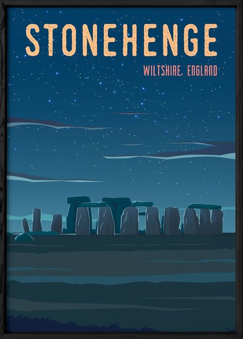 Affiche Stonehenge