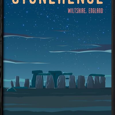 Affiche Stonehenge