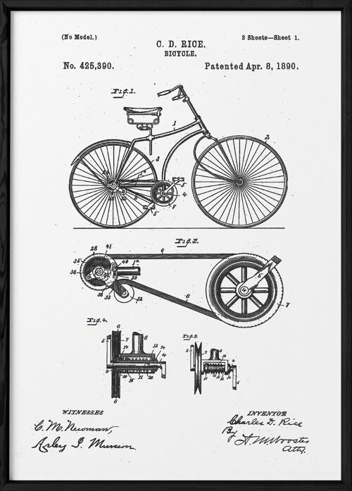 Affiche Brevet  vélo