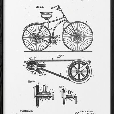 Affiche Brevet  vélo