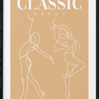 Cartel de danza clásica