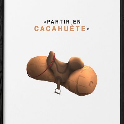 Affiche "Partir en cacahuète"