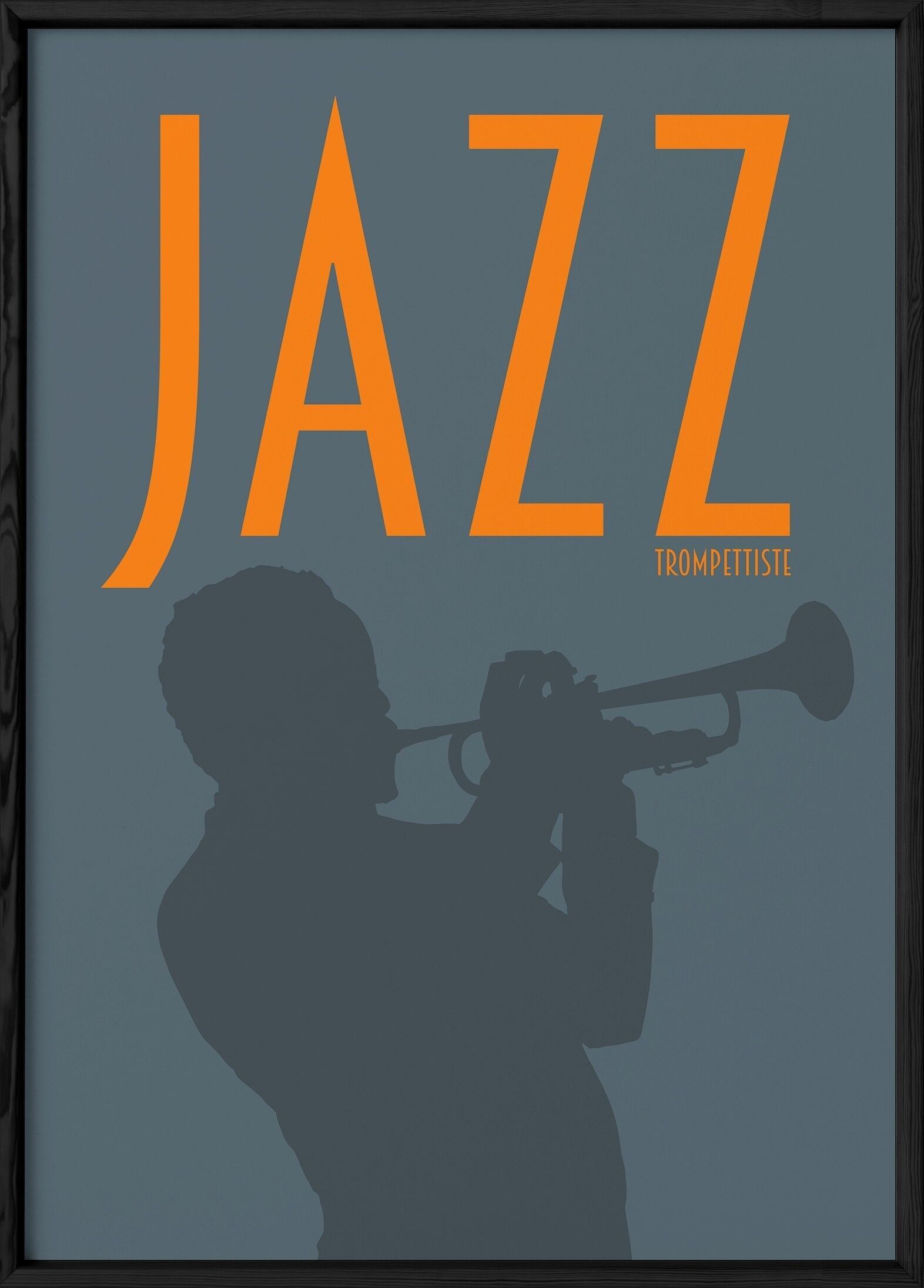 Jazz-Trompeter-Plakat