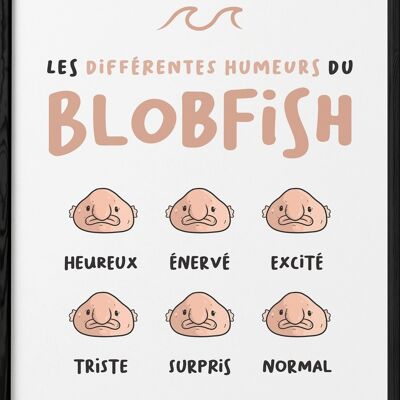 cartel de pez globo