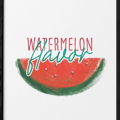 Watermelon Flavor Poster