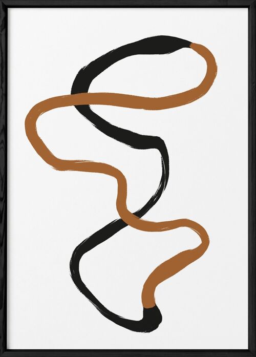Affiche Abstract Ligne 1
