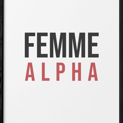 Alpha Woman Poster