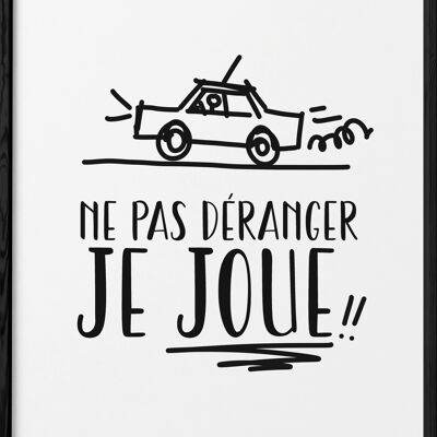 Affiche "Ne pas déranger"