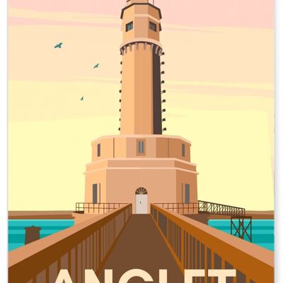 Illustratives Plakat der Stadt Anglet