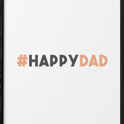 HappyDad-Plakat