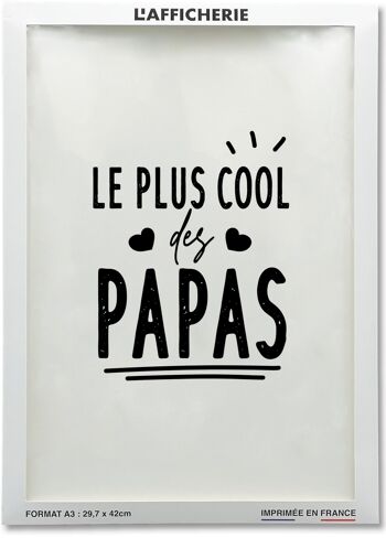 Affiche "Le plus cool des papas" 2
