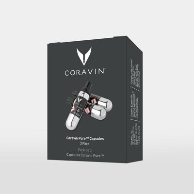 Coravin Pure Capsules 3 Pack