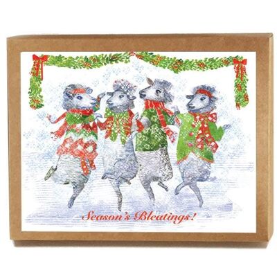 Seasons Bleatings Boxed Notes - Set of 8 Cards