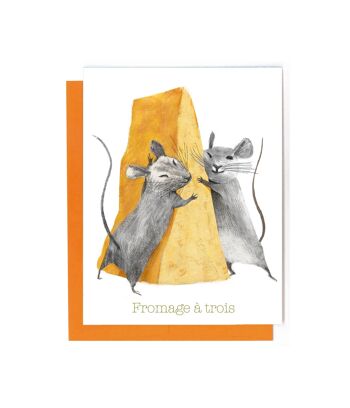 Cheese Be Mine - Lot de 8 cartes 9