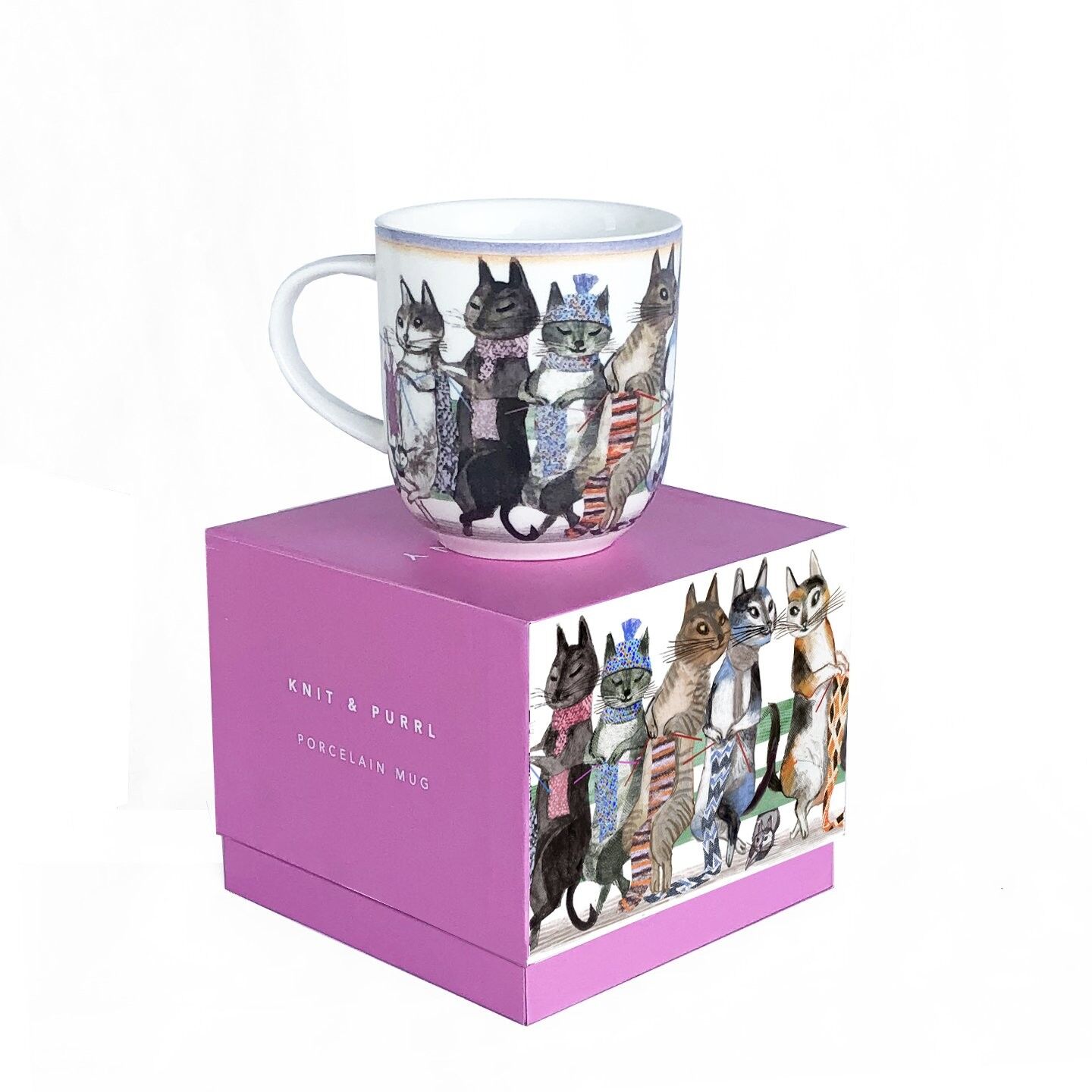 Knit & Purrl Becher