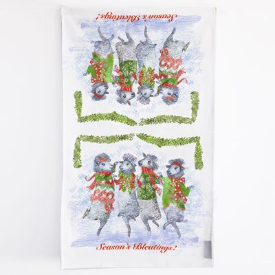 Season Bleating Tea Towel