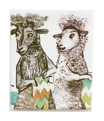 Soziales Strick-Geschirrtuch